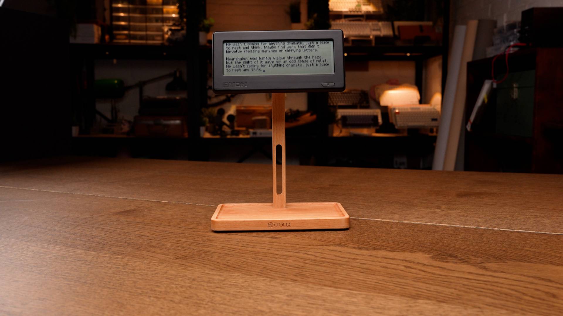 BYOK ergonomic setup 2