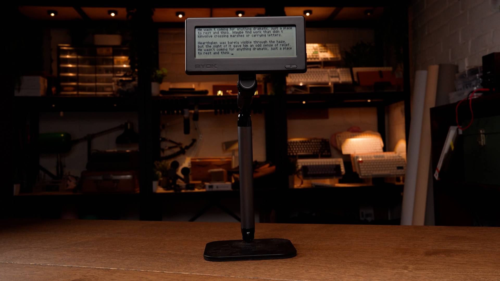 BYOK ergonomic setup 3