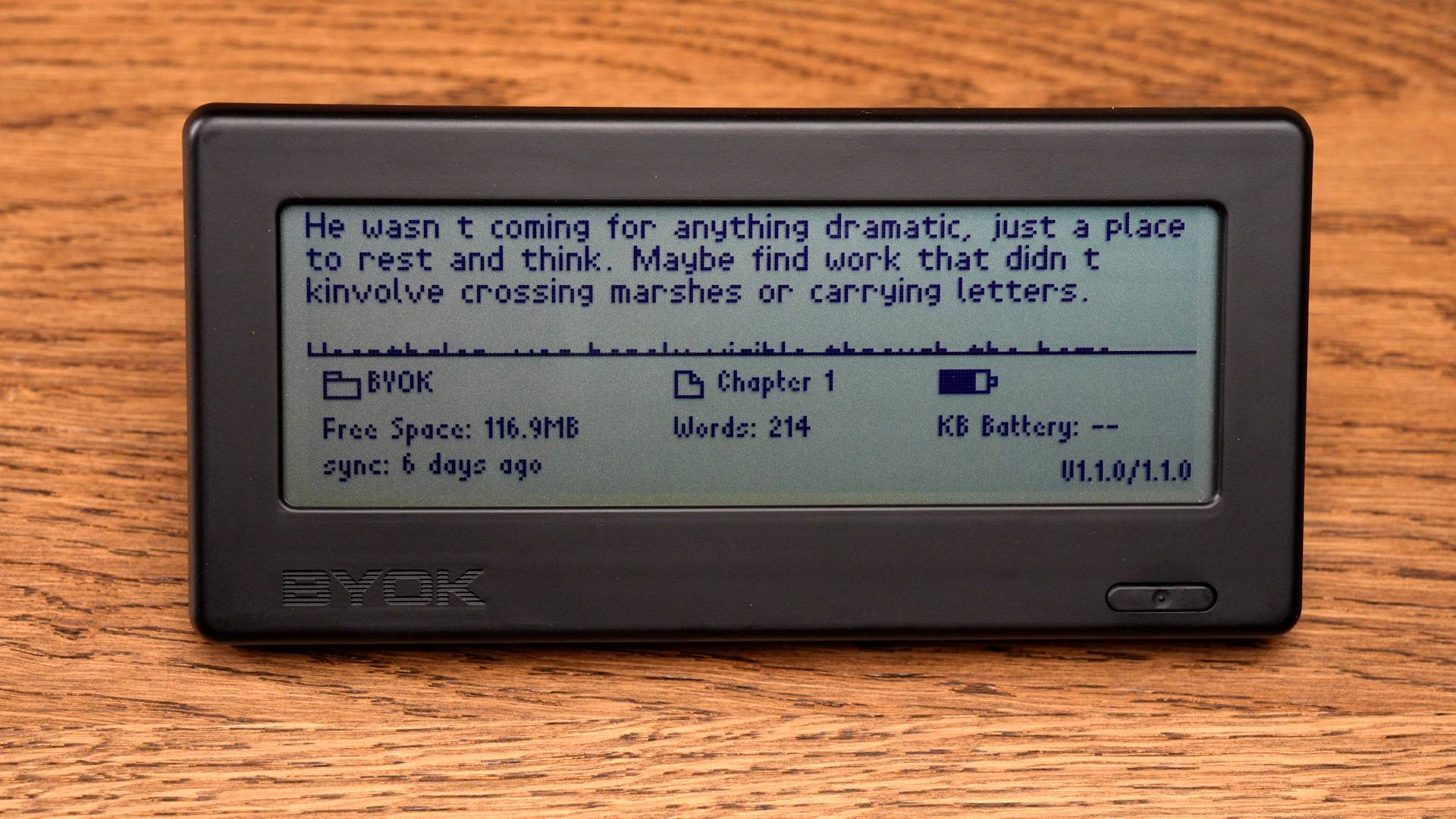 BYOK interface screenshot 2