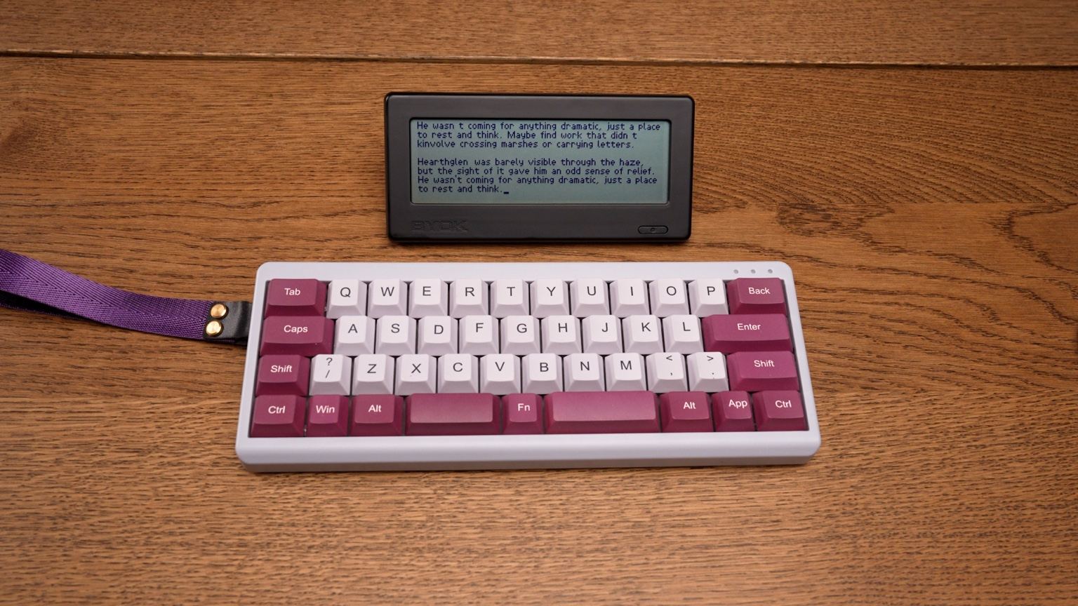 BYOK with keyboard setup 2