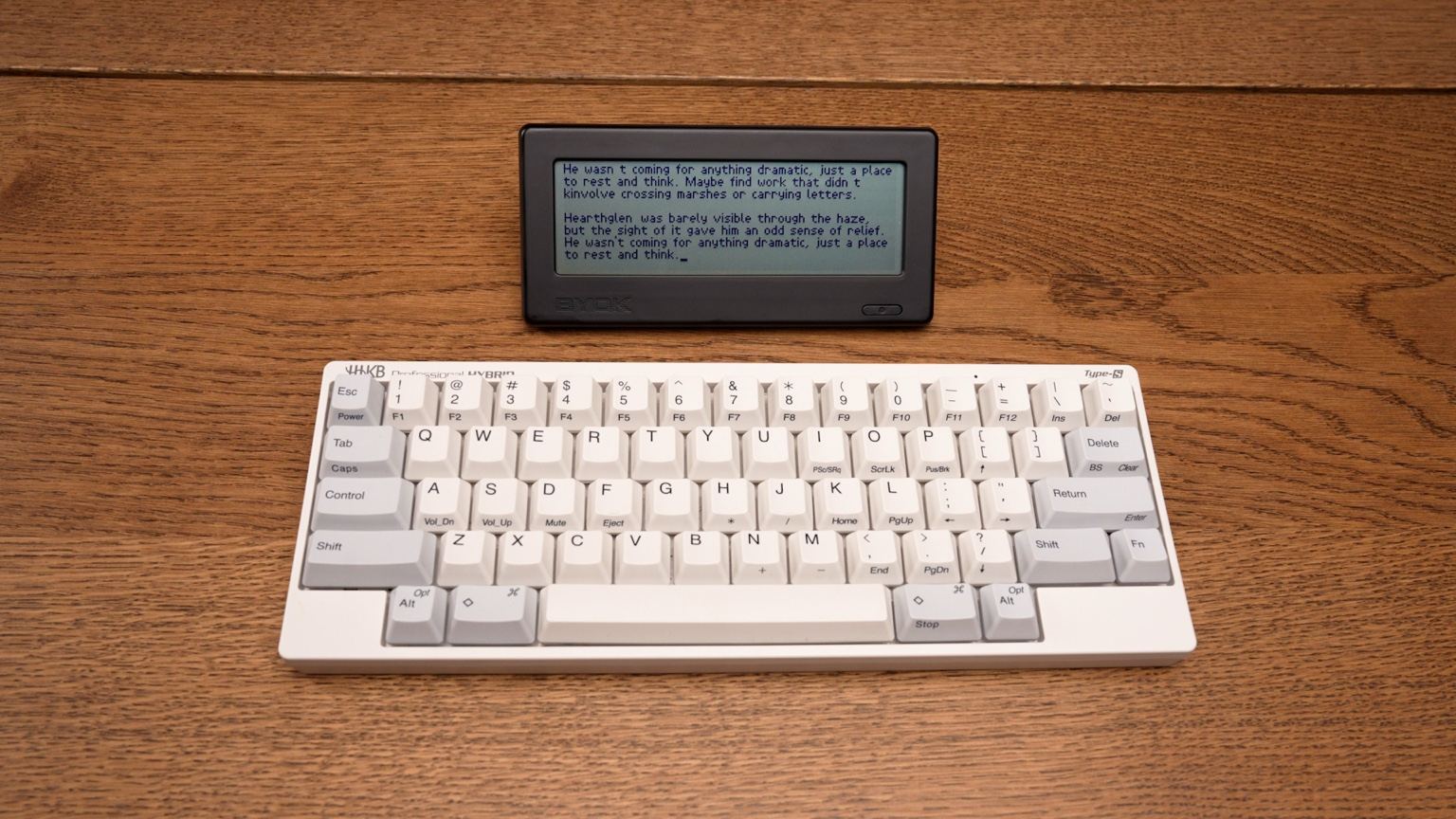 BYOK with keyboard setup 5