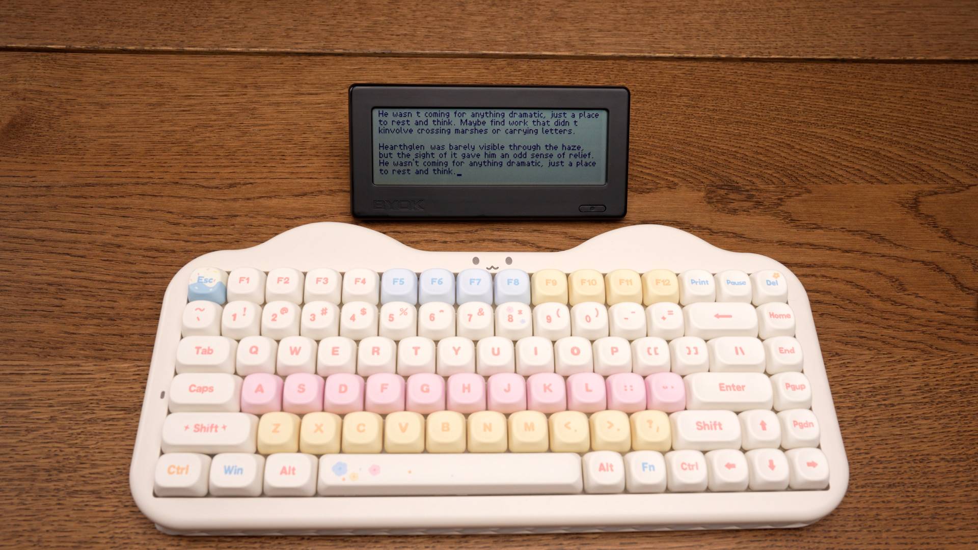 BYOK paired with keyboard setup 8