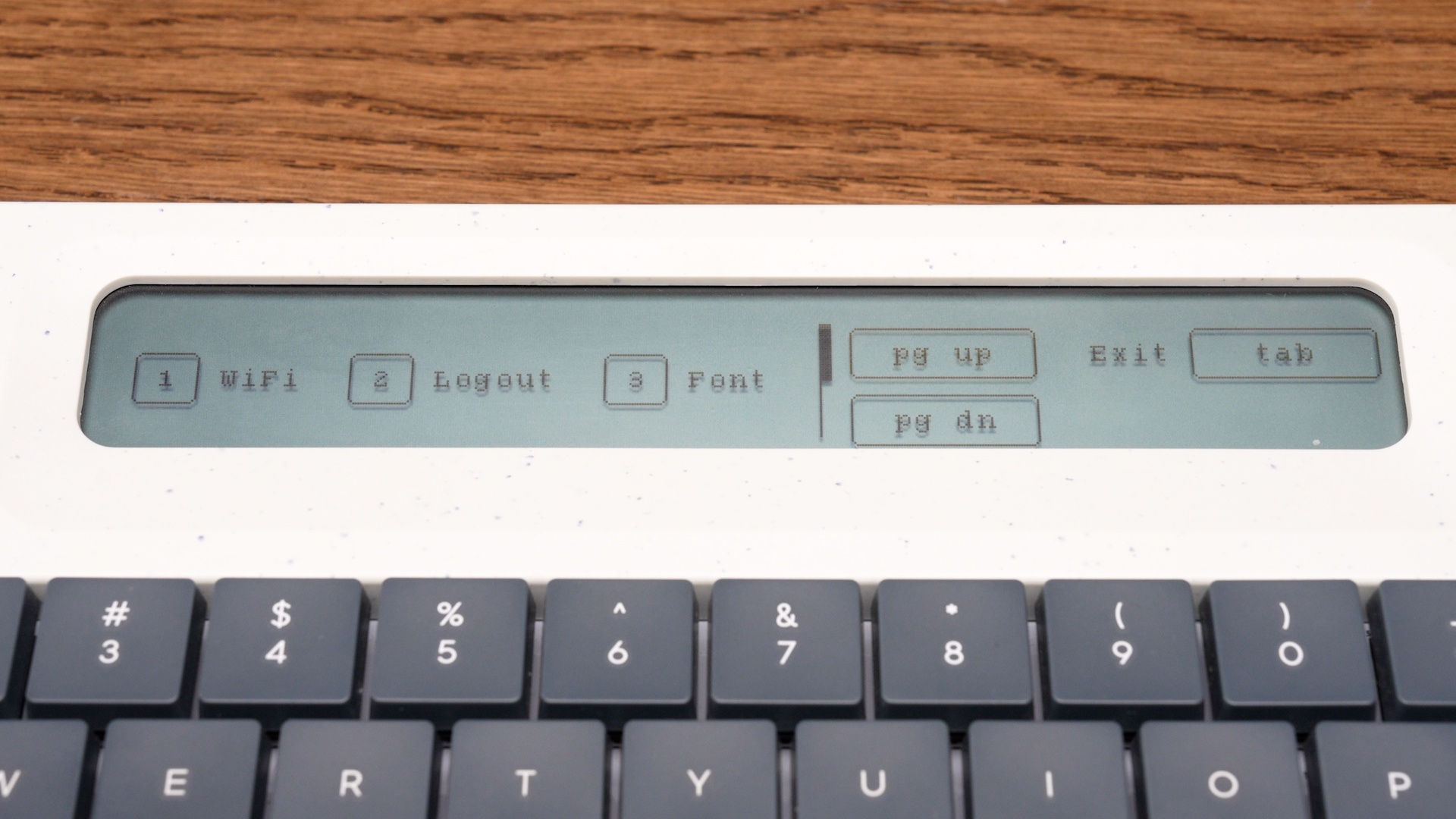 Freewrite Alpha interface