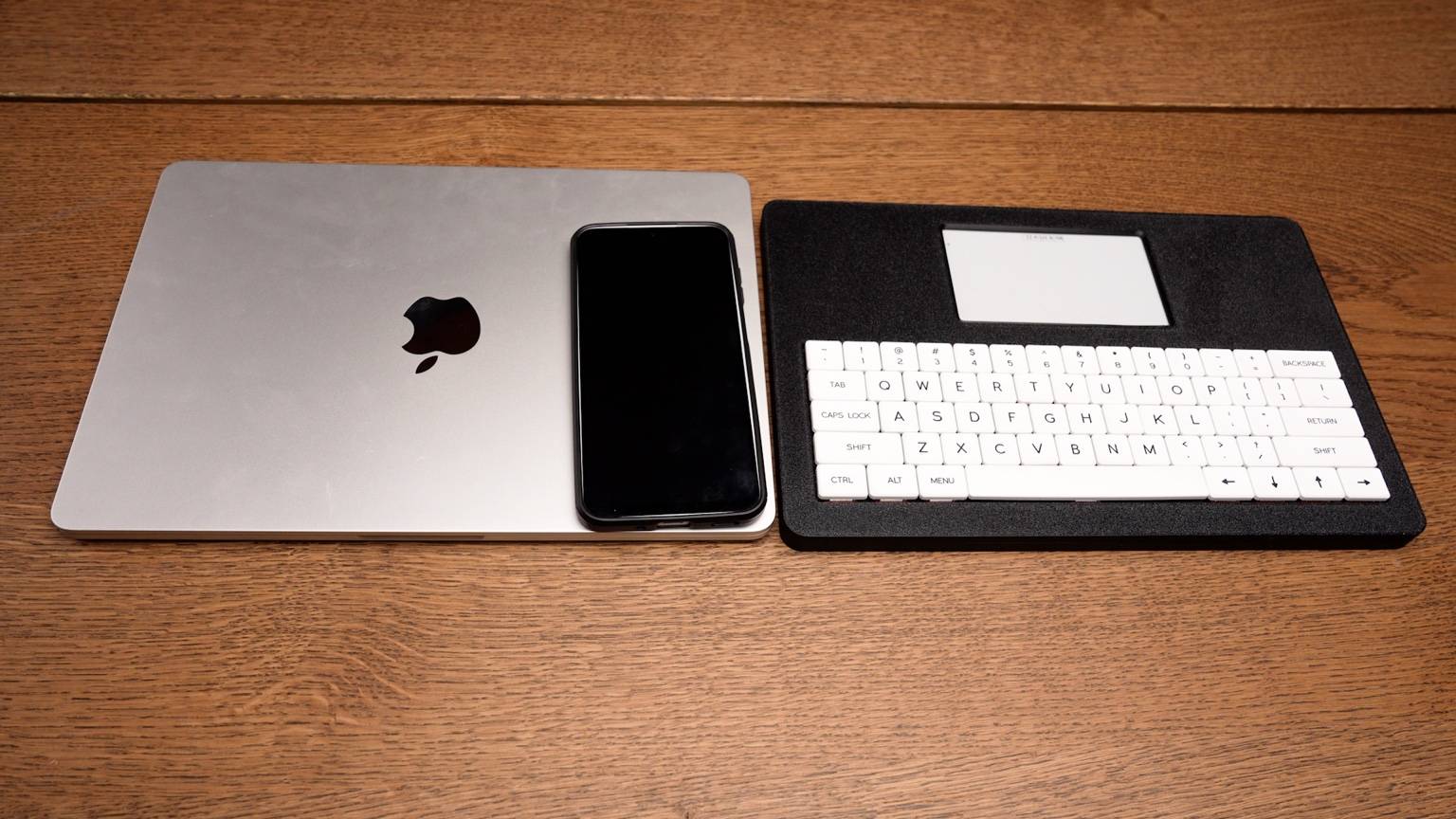 Zerowriter assembled and ready to use