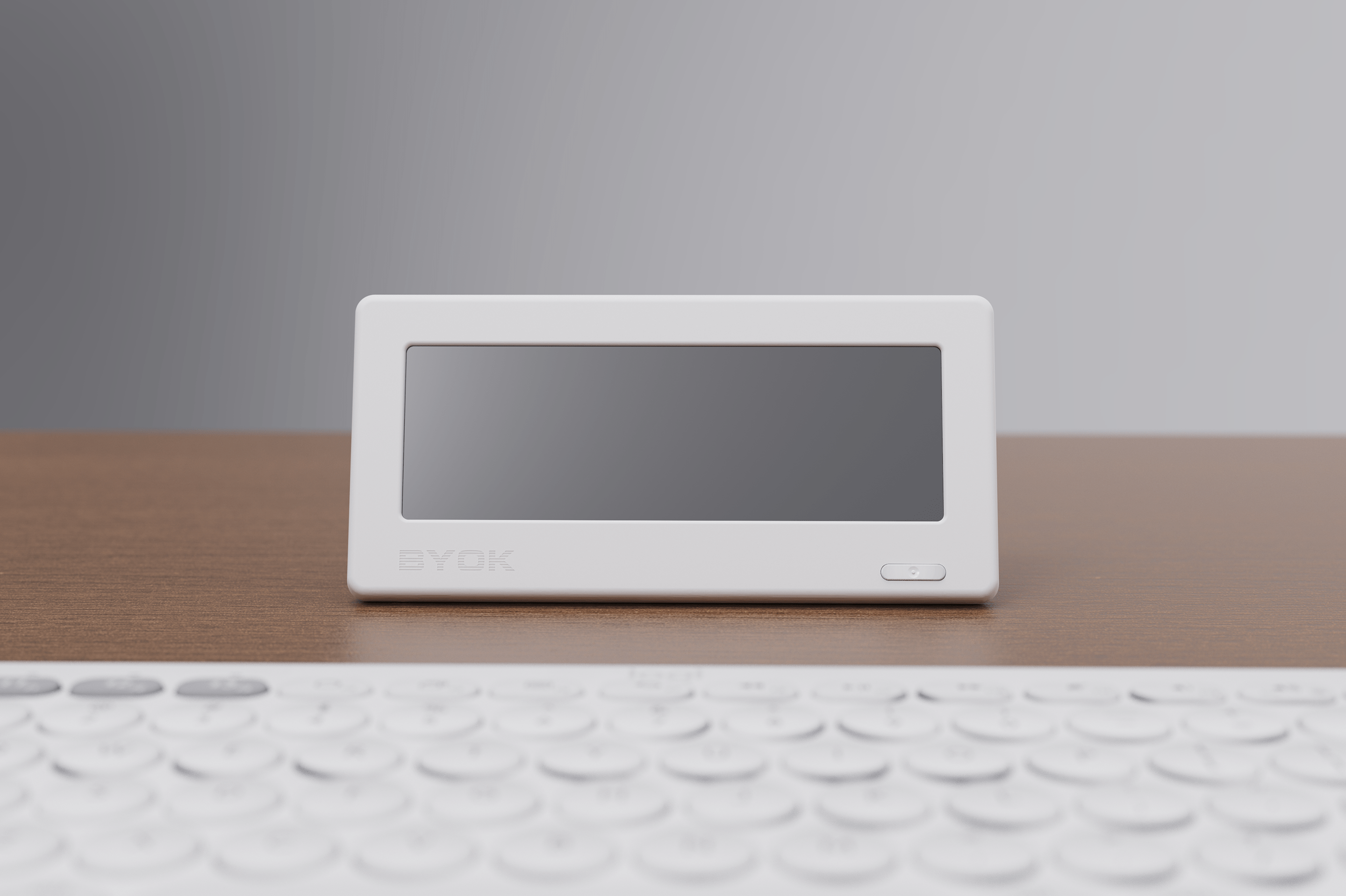 BYOK device in white